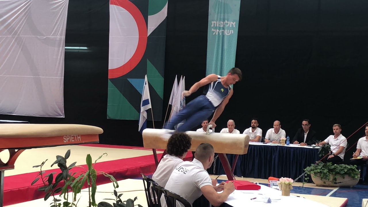 2021 Israeli Championships - Alexander Myakinin on Pommel Horse