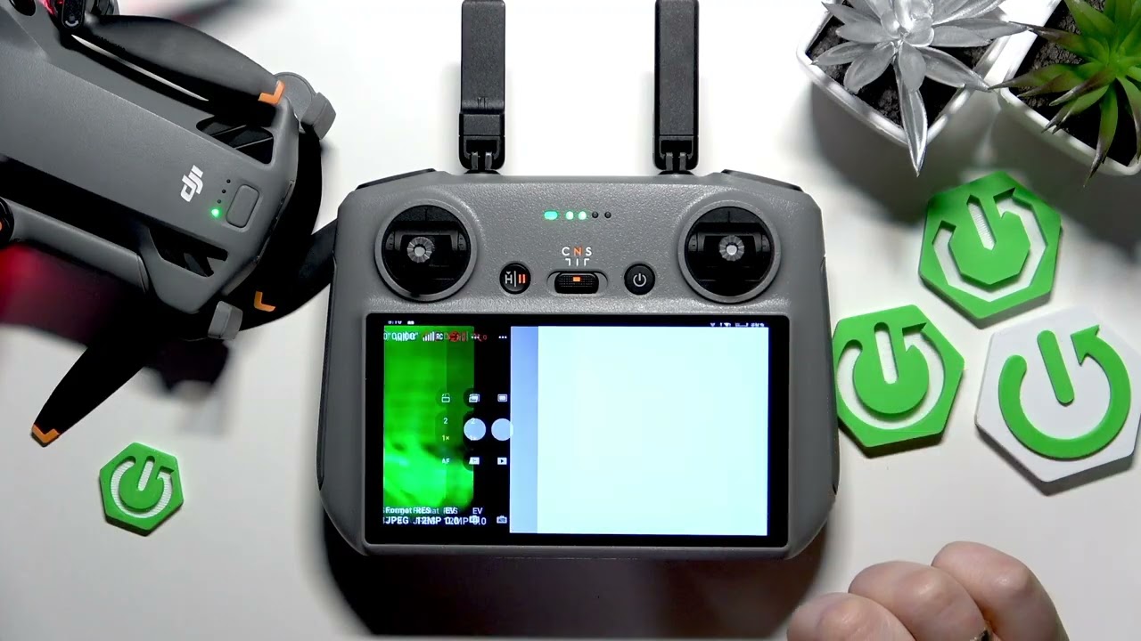 DJI Mini 5 Pro — как сбросить настройки пульта дистанционного управления DJI RC 2 к заводским нас...
