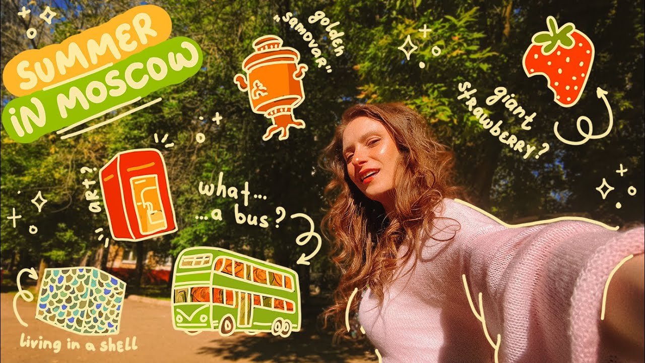 ⁘ One Warm Day in Moscow: from Mini-Dubai to a Giant Samovar |🚇🌿🍔🥤 Summer 2025 Vlog ⁘