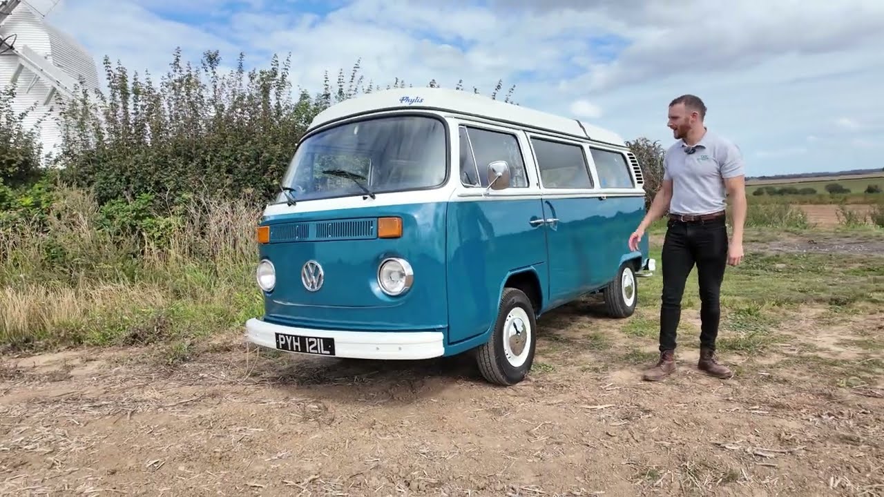 WIN THIS *RESTORED* 1973 VW T2 Bay Window Camper Van – Factory Westfalia Pop Top + £3000!