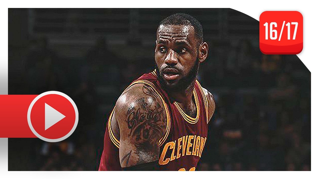 32 Yr-Old LeBron James Full Highlights vs Hornets (2016.12.31) - 32 Pts, 9 Ast, 17 in 1st QTR!