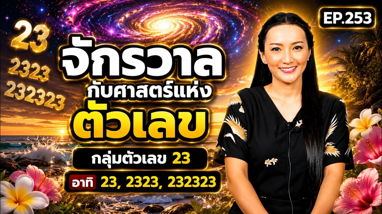 EP.253 | จักรวาลกับศาสตร์แห่งตัวเลข(กลุ่มตัวเลข2323) | ครูทัชชี่