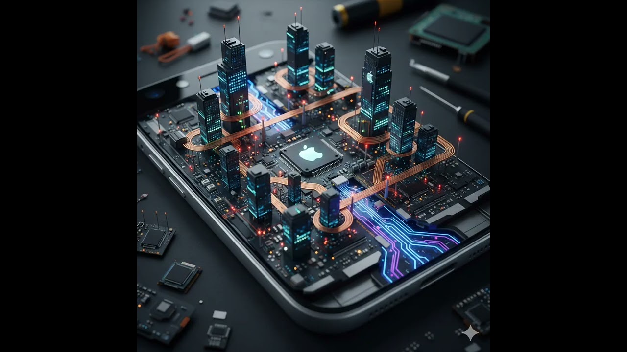 📱 The Microscopic Metropolis Inside iPhone 