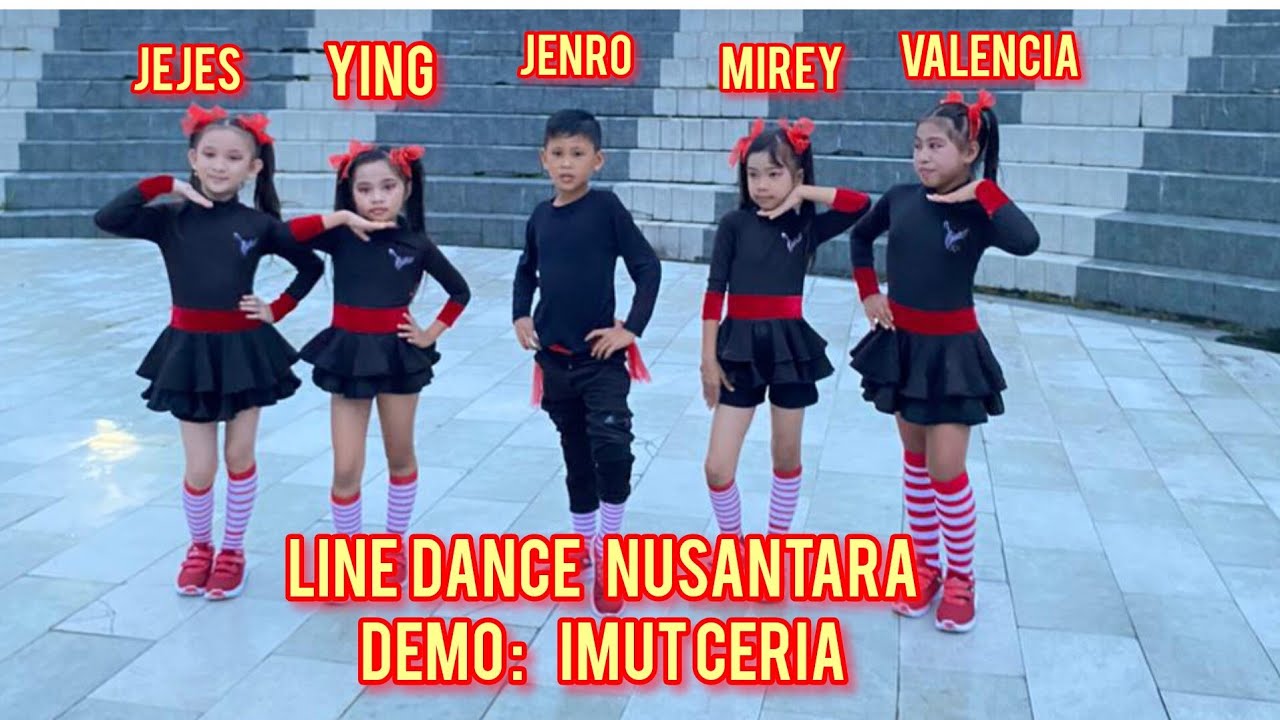 Line dance Nusantara//Choreo Denka Ndolu//Lagu Tantowi Yahya//