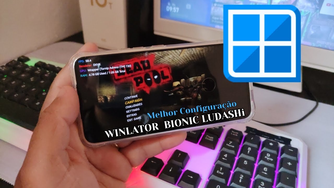 WINLATOR BIONIC LUDASHI v2.6.1 | NOVAS CONFIGURAÇÕES E MAIS DESEMPENHO + COMO INSTALAR 