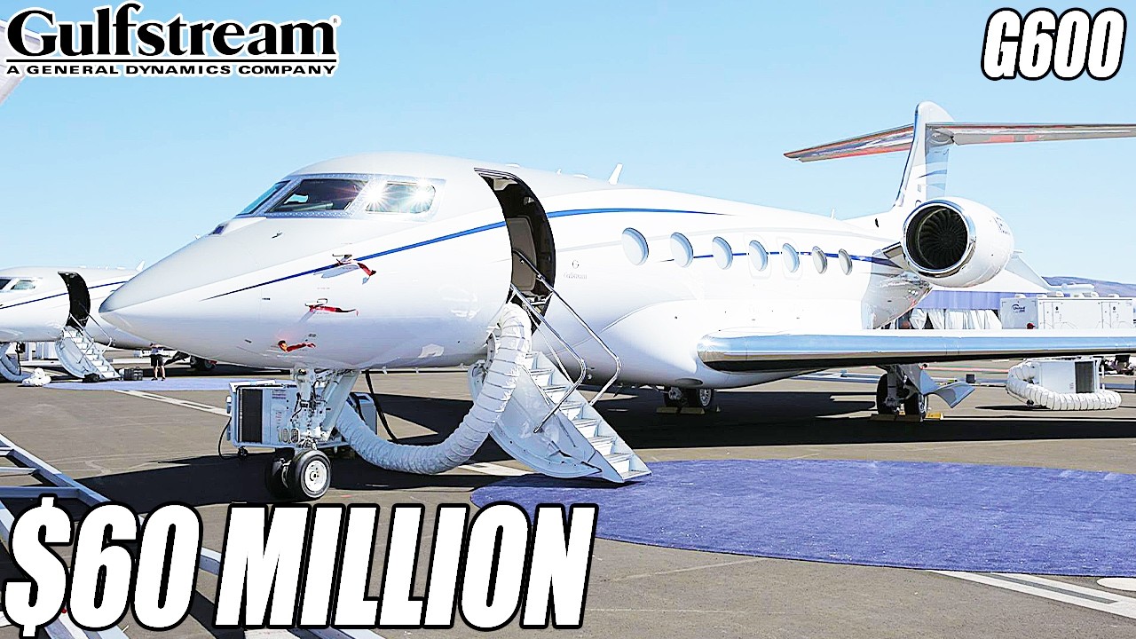 Внутри Gulfstream G600 стоимостью 60 миллионов долларов