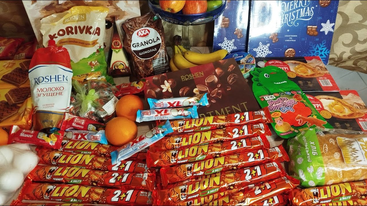 Закупка продуктів в #атб #аврора #roshen на родину з 4 осіб (04.02.26😘)💸 💸 💸 2560 грн 🫢 