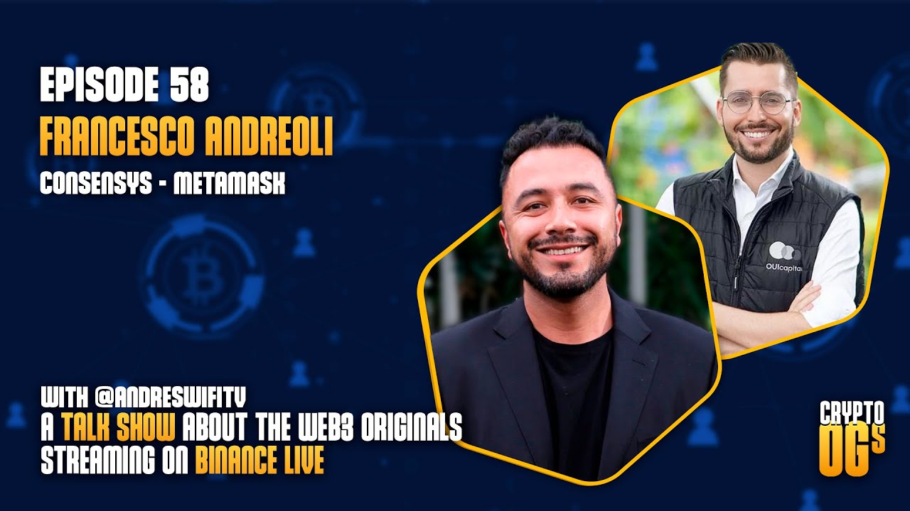 Crypto OGs featuring Francesco Andreoli | Consensys - Metamask | Episode 58