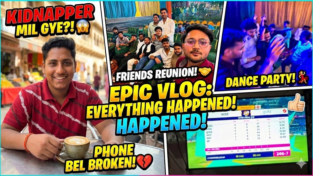 KIDNAPPER MIL GYE?! 😱 Phone Tut Gya + Everything Went Wrong... then India Won! 🇮🇳