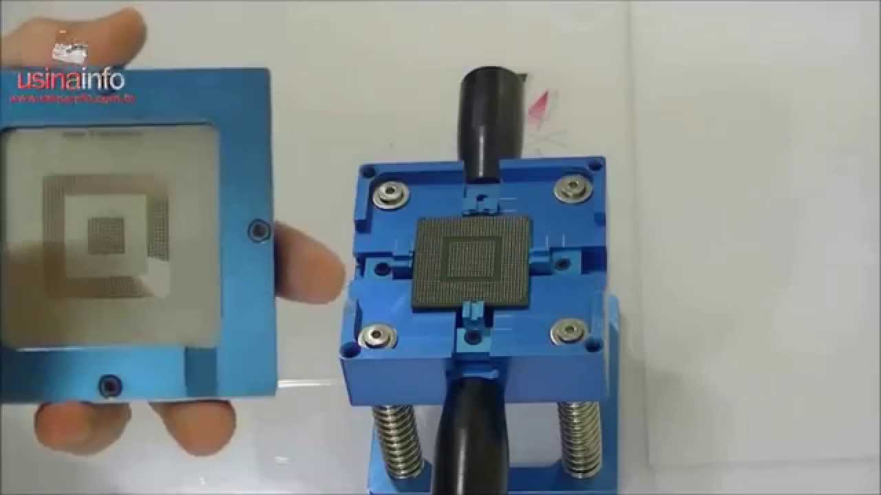Reballing de chip's BGA -Mesa / Suporte