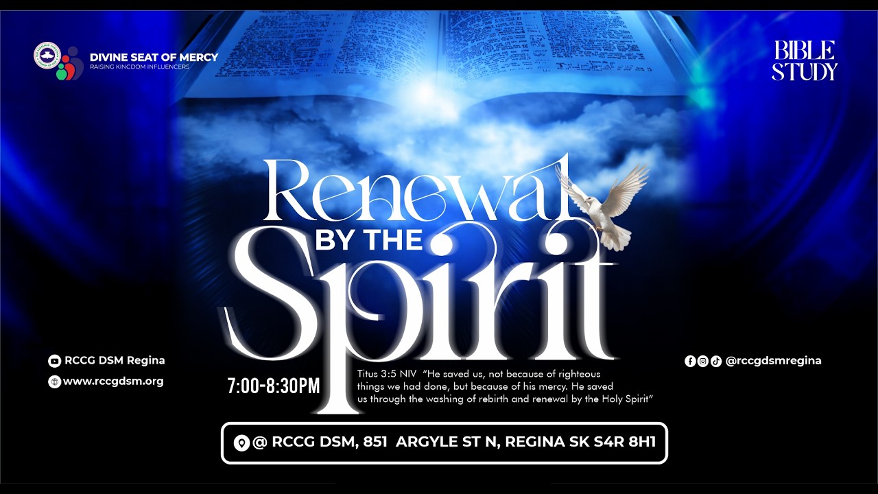 RCCG DSM REGINA || MID-WEEK SERVICE- RENEWAL BY THE SPIRIT || MARCH 10TH, 2026