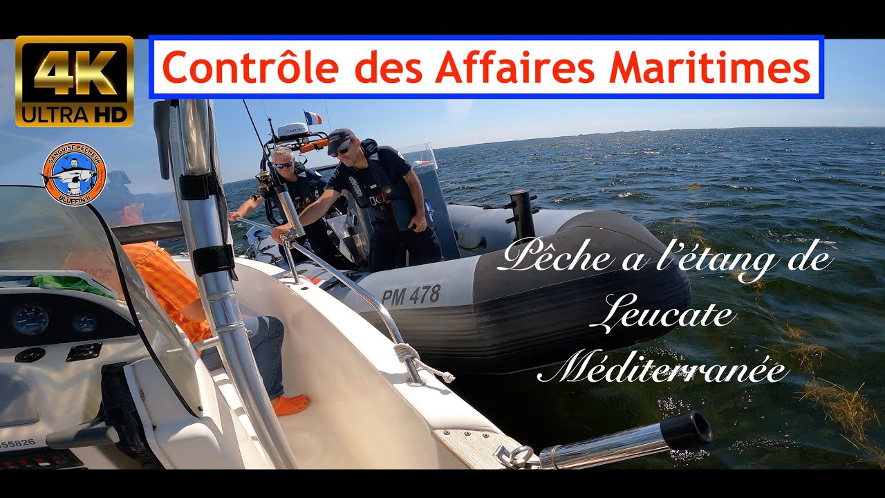 Contrôle affaires Maritimes 👮🏼‍♀️  ( étang de Leucate )