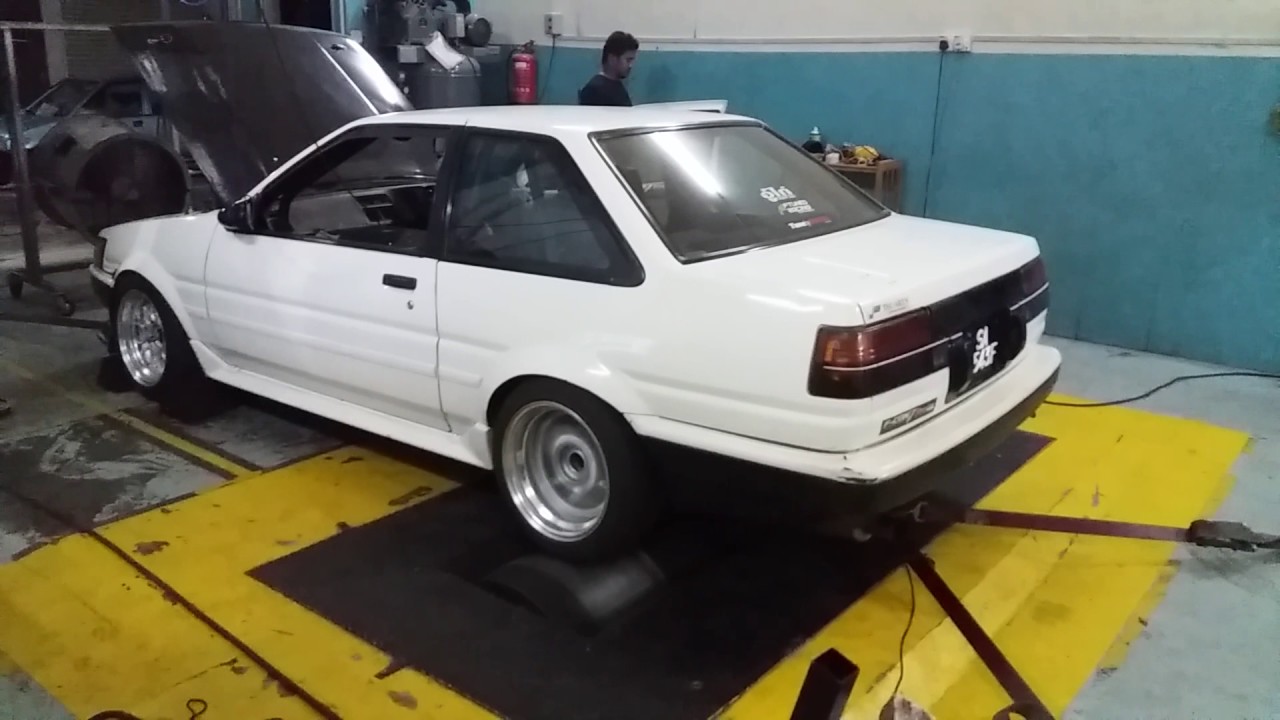 AE86 LEVIN COUPE 4age 20v HKS fcon V Pro ver 3.2