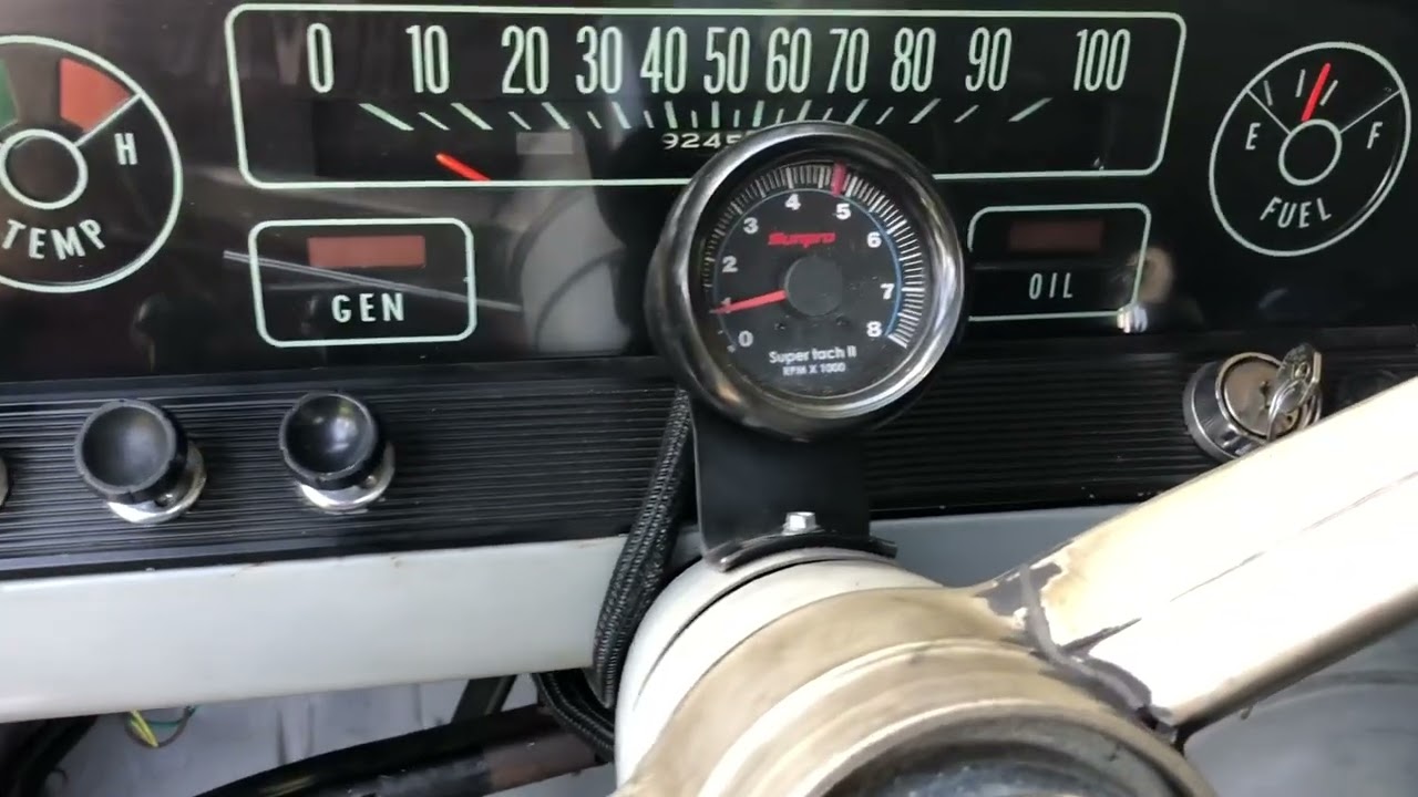 My 1965 SBC 283 with 268H Comp Cams flat tappet cam.