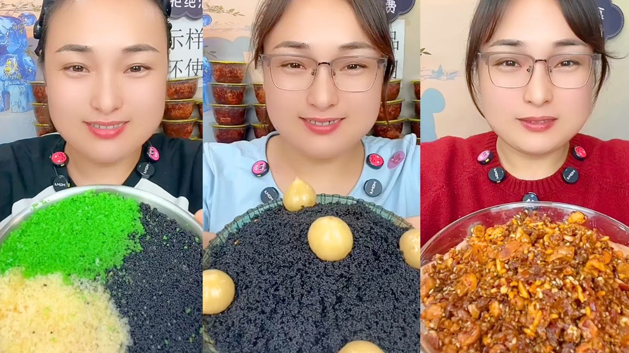 Colorful Fish Roe and Spicy Seafood Bowl ASMR Mukbang #89
