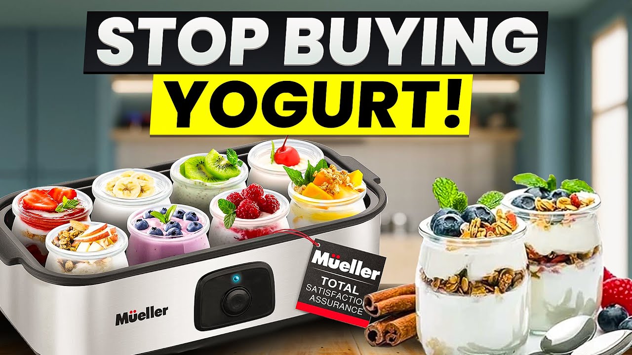 Перестаньте покупать йогурт! Приготовьте свой собственный из ДВУХ ингредиентов