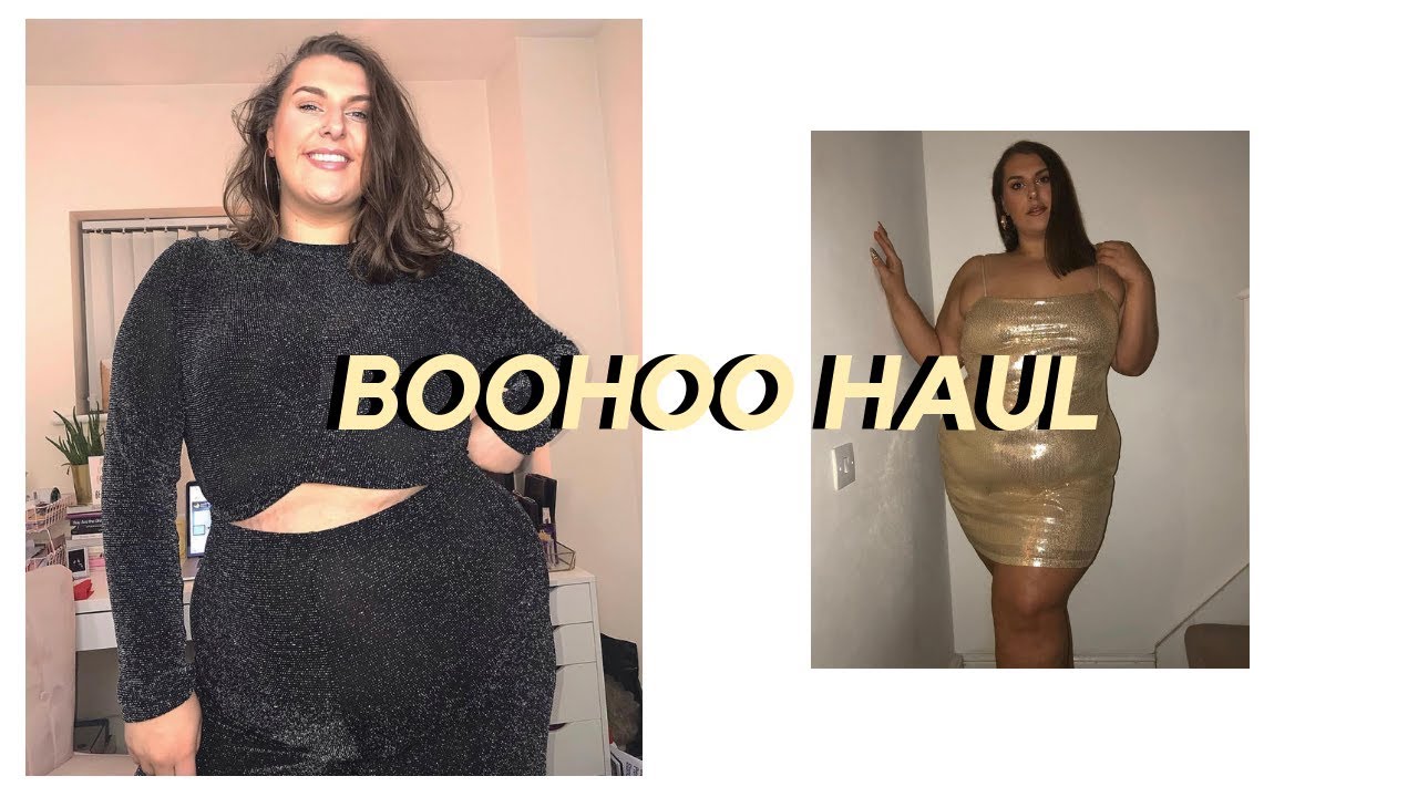 Boohoo Came Through With The Sparkles! Plus Size Glam Party Season Haul