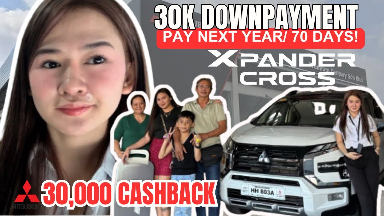 #Mitsubishi #Xpander Cross Two Tone 2025 PRICE UPDATE May Cashback na 30,000! Pay after 70 Days pa