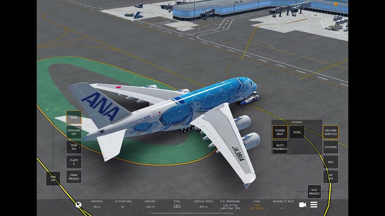Airbus A380 takeoff(ANA)