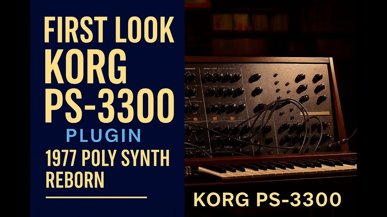 Korg PS-3300 Plugin Review &mdash; 1977&rsquo;s Legendary Synth Reborn in Software!
