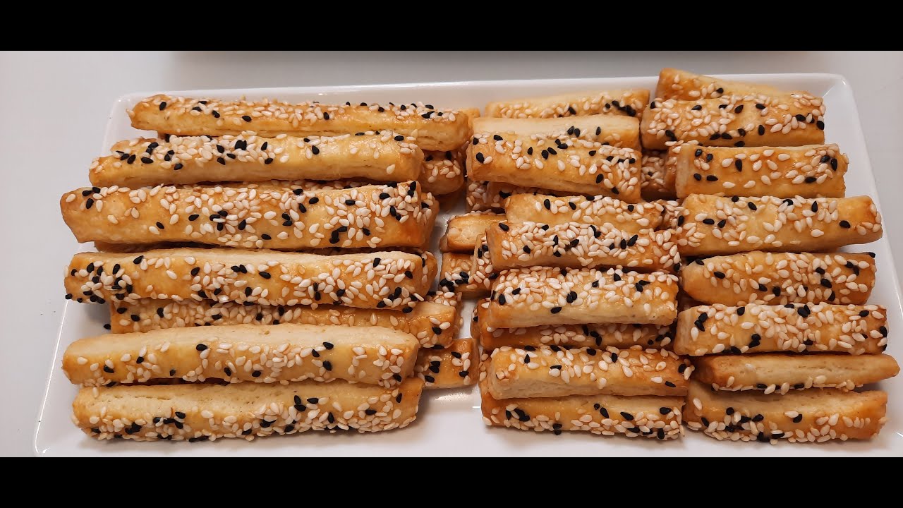 كعك مالح مقرمش ولذيذ |  Crunchy and Crispy Salty Kaak