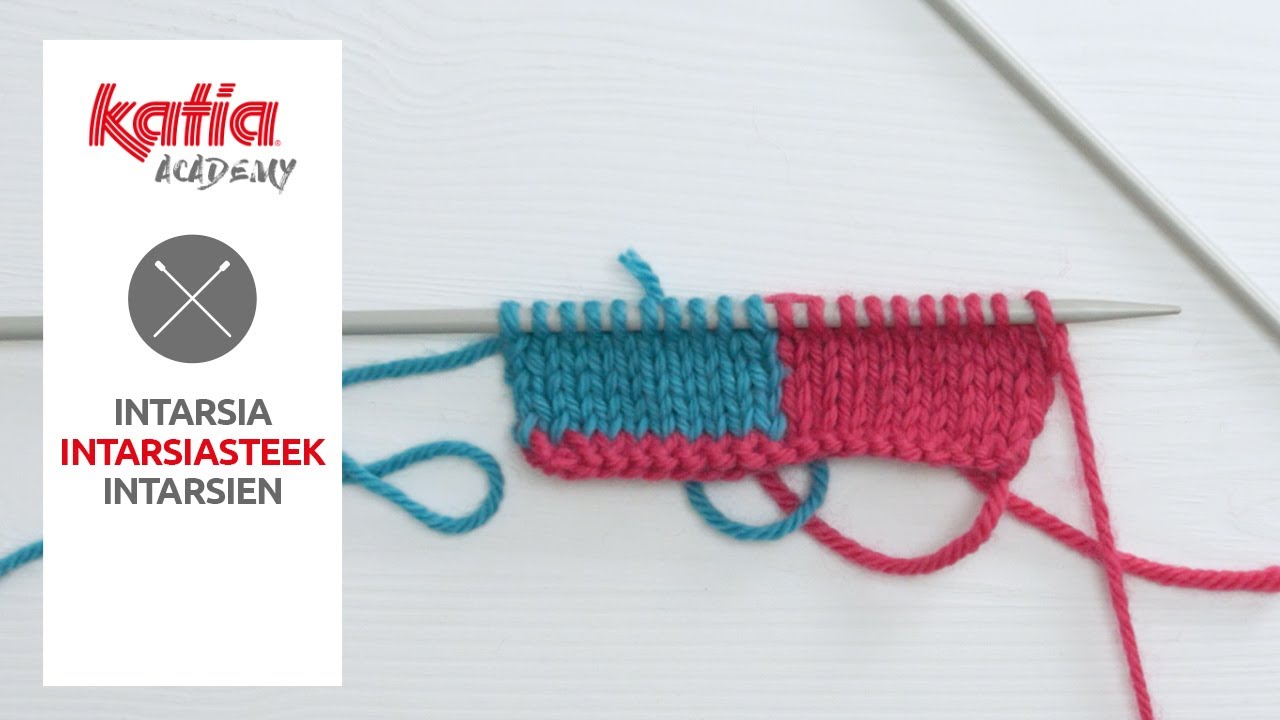 ⭐ Cómo Trabajar Cambios de Color a Intarsia con Dos Agujas