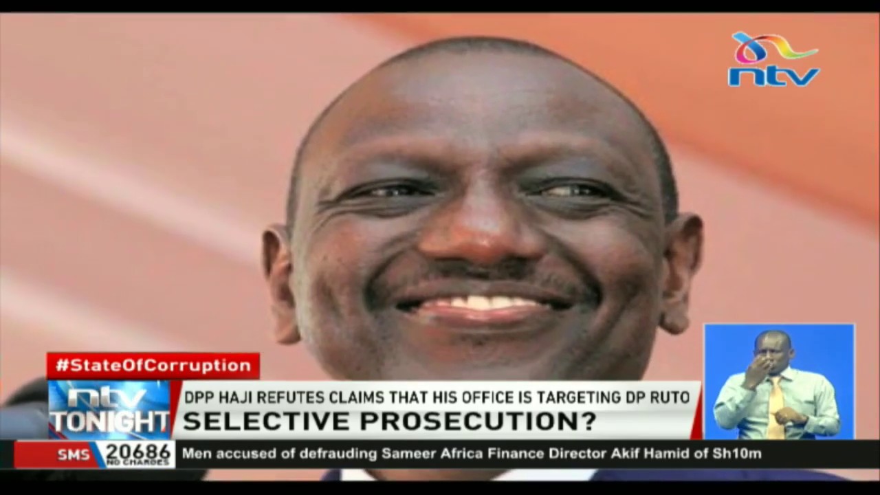 DPP Haji refutes claims that his office is targeting DP Ruto's office