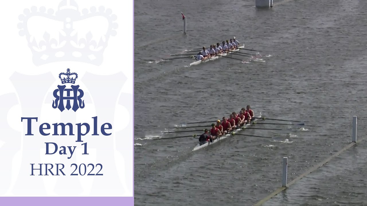 Edinburgh University 'B' v Georgetown University, USA - Temple | Henley 2022 Day 1