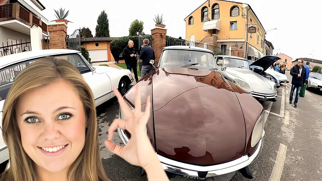 DS Reunion #Citroen #raduno #Antica trattoria Gianna #Recorfano #Voltido #Cremona #italyvisit