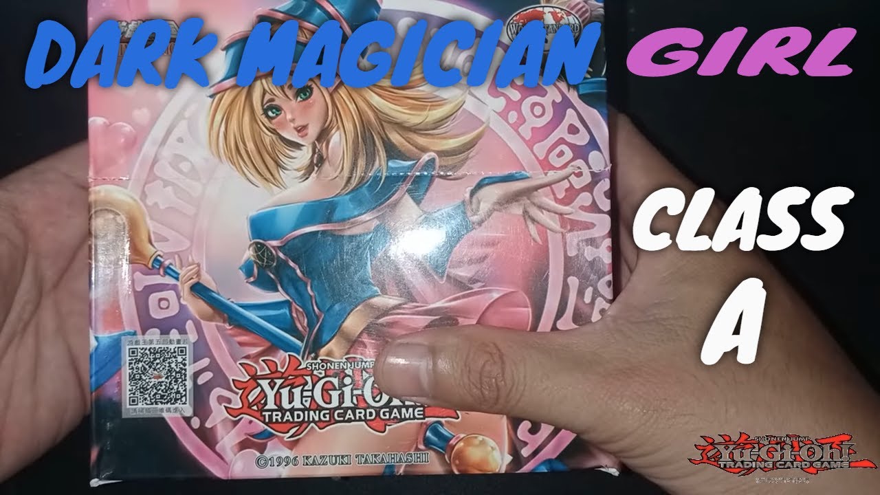 (DARK MAGICIAN GIRL) Yugi-oh Unboxing Class A Cards (BOOSTER BOX)