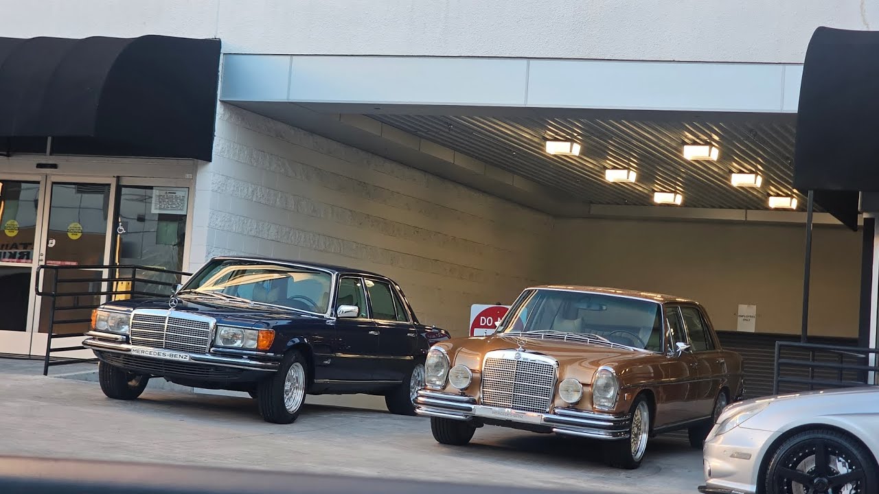 Автомобильная встреча Mercedes в Энсино