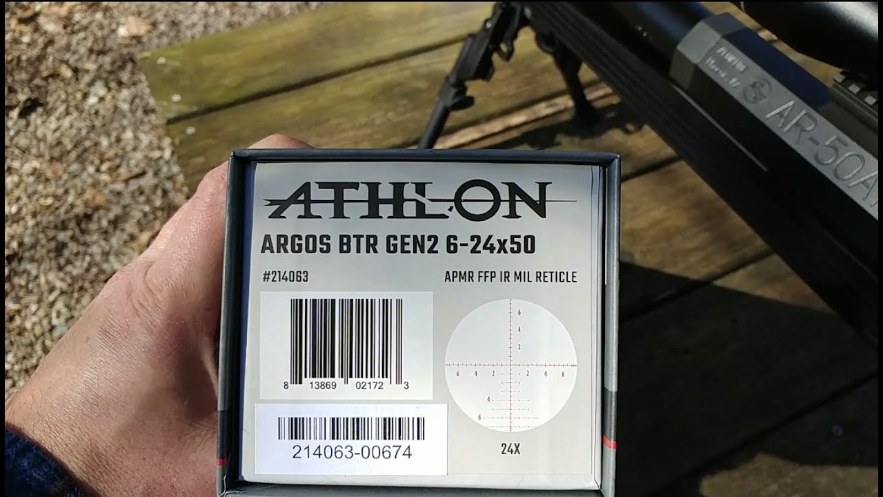 Athlon Argos BTR GEN2 6-24x50!! Быстрый просмотр...