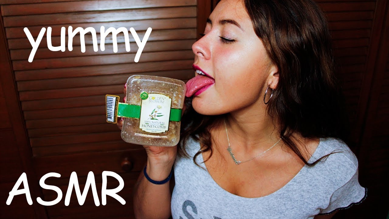YUMMY ASMR 👽 ¡COMIENDO UN PANAL!