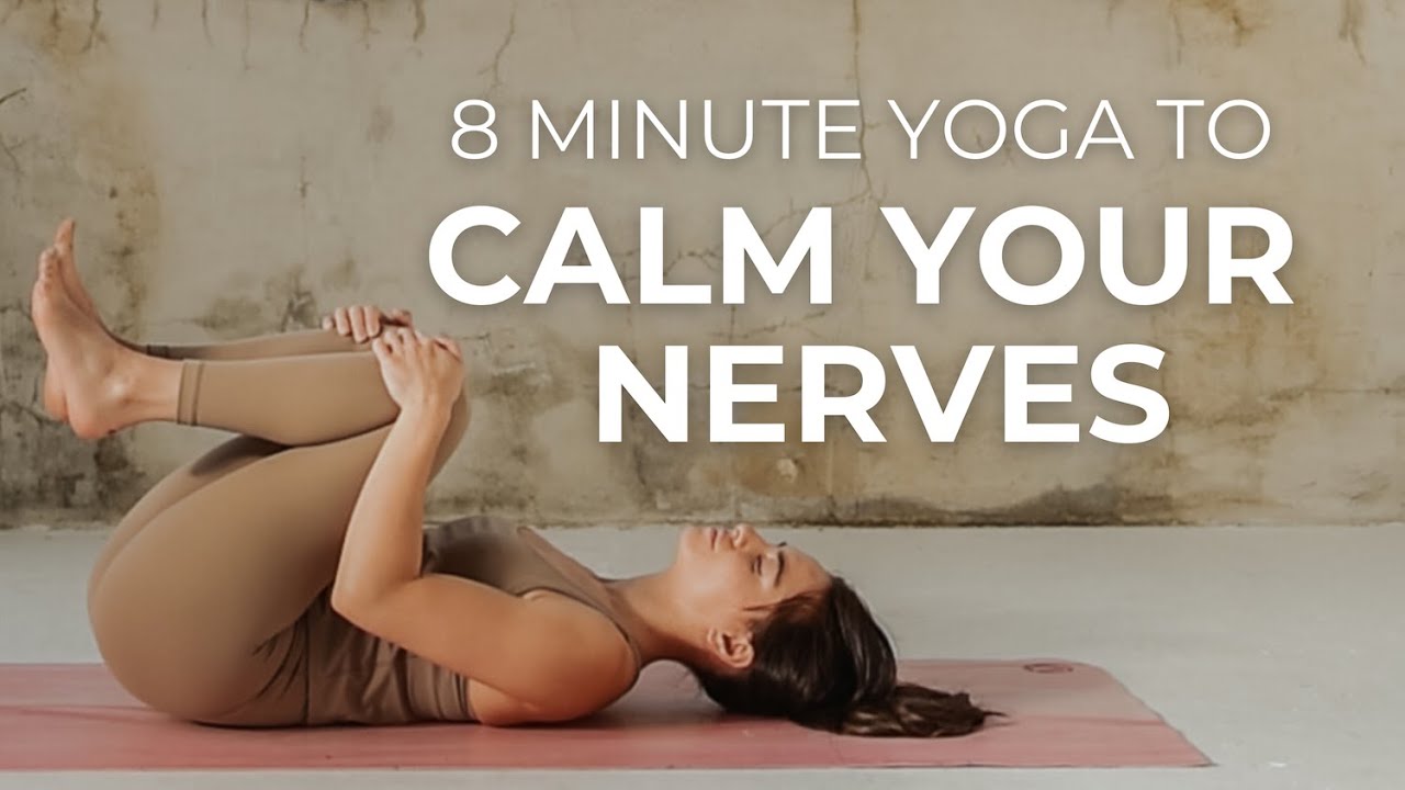 8-Minute Intermediate Yoga Flow for Anxiety and Stress | Calm Your Nervous System and Reset
