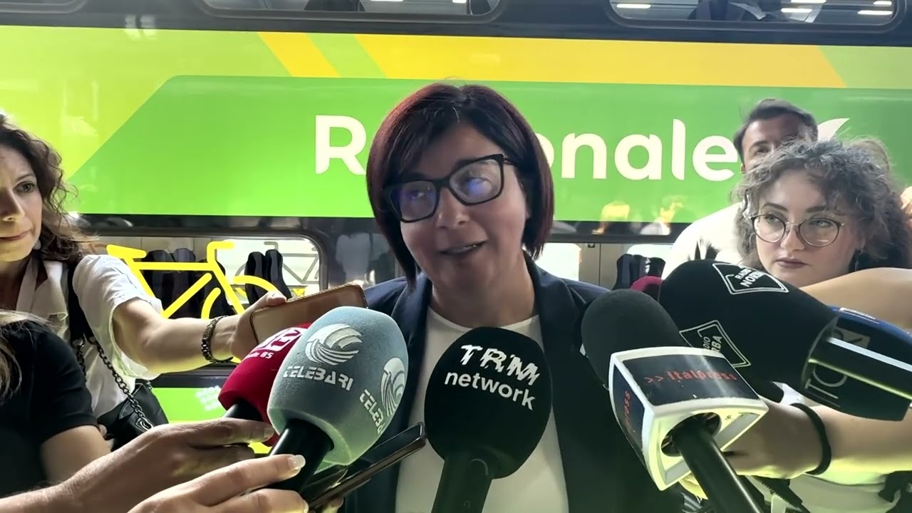 La Puglia prima regione d'Italia a completare il rinnovo della flotta Regionale Trenitalia
