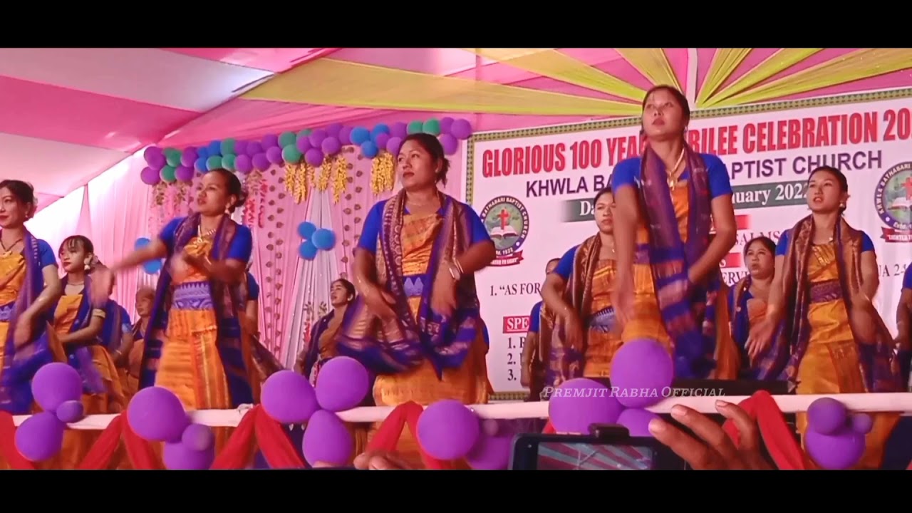 Theme Song Dance _ Khwla Bathabari Baptist Church _ Centenary Jubilee 2022