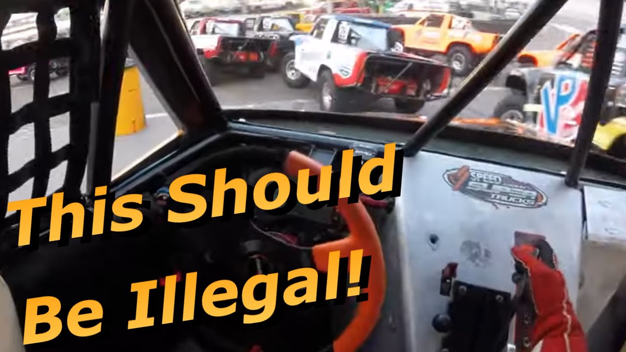 THE BRISTOL BLOODBATH! Cleetus and Cars 2022 Stadium Super Trucks Race 1 POV RAW UNCUT