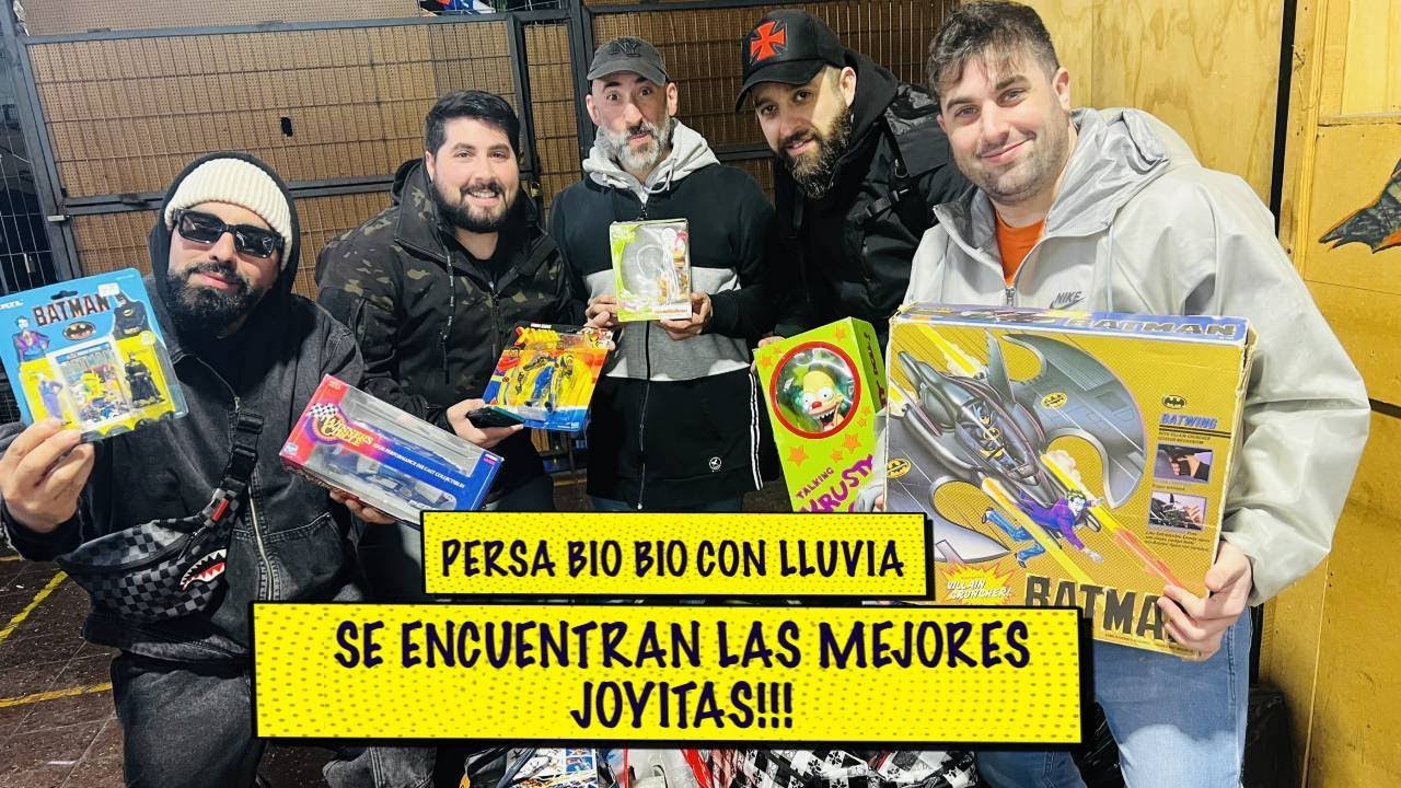 FUIMOS CON LLUVIA AL PERSA BIO BIO y SALIERON LAS MÁS POTENTES JOYAS