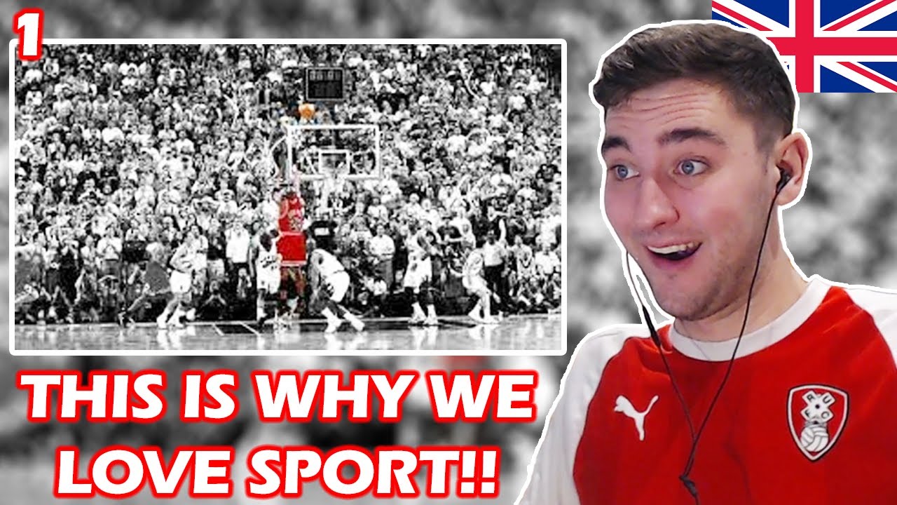British Soccer Fan Reacts to the Greatest Sports Moments Part 1