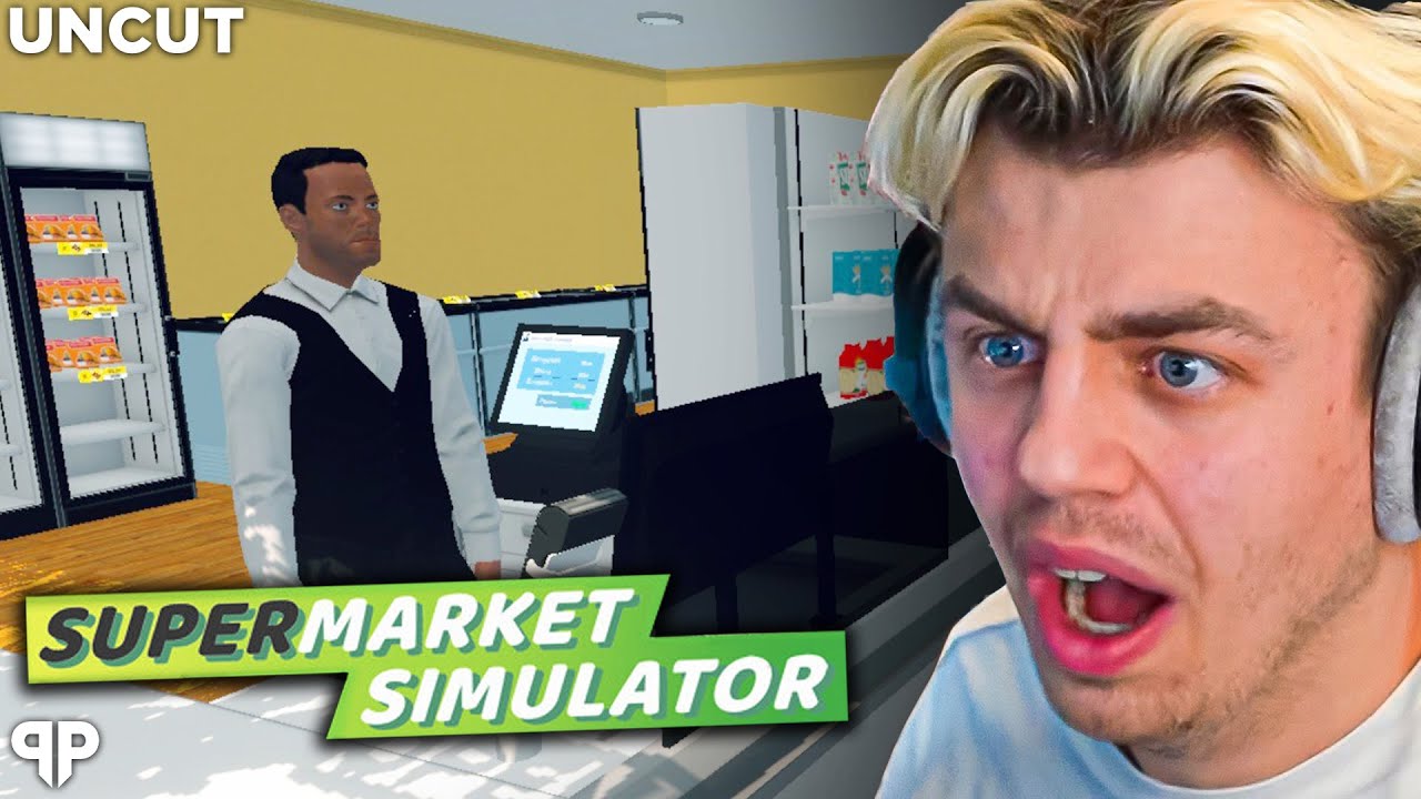 Papaplatte spielt den Supermarkt Simulator (UNCUT)