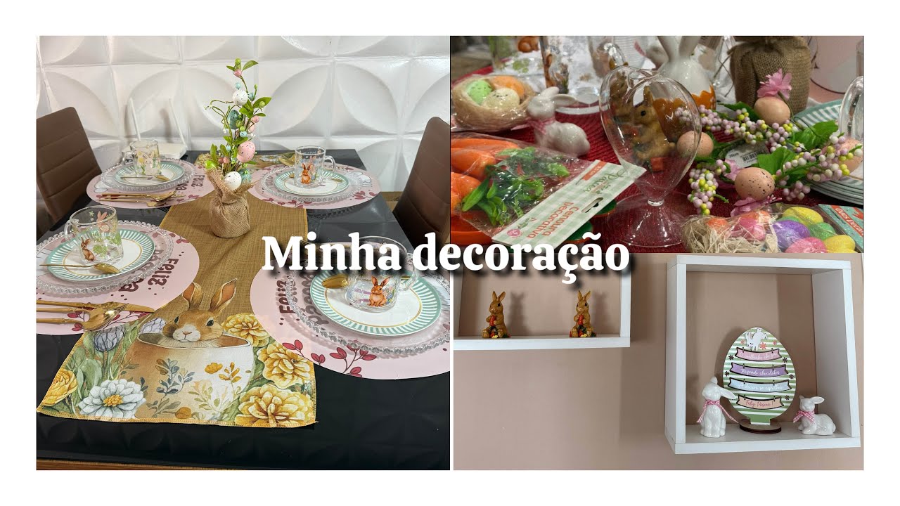 DECORANDO MEU AP PARA PÁSCOA,como ficou simplesmente lindo amei 🥰 