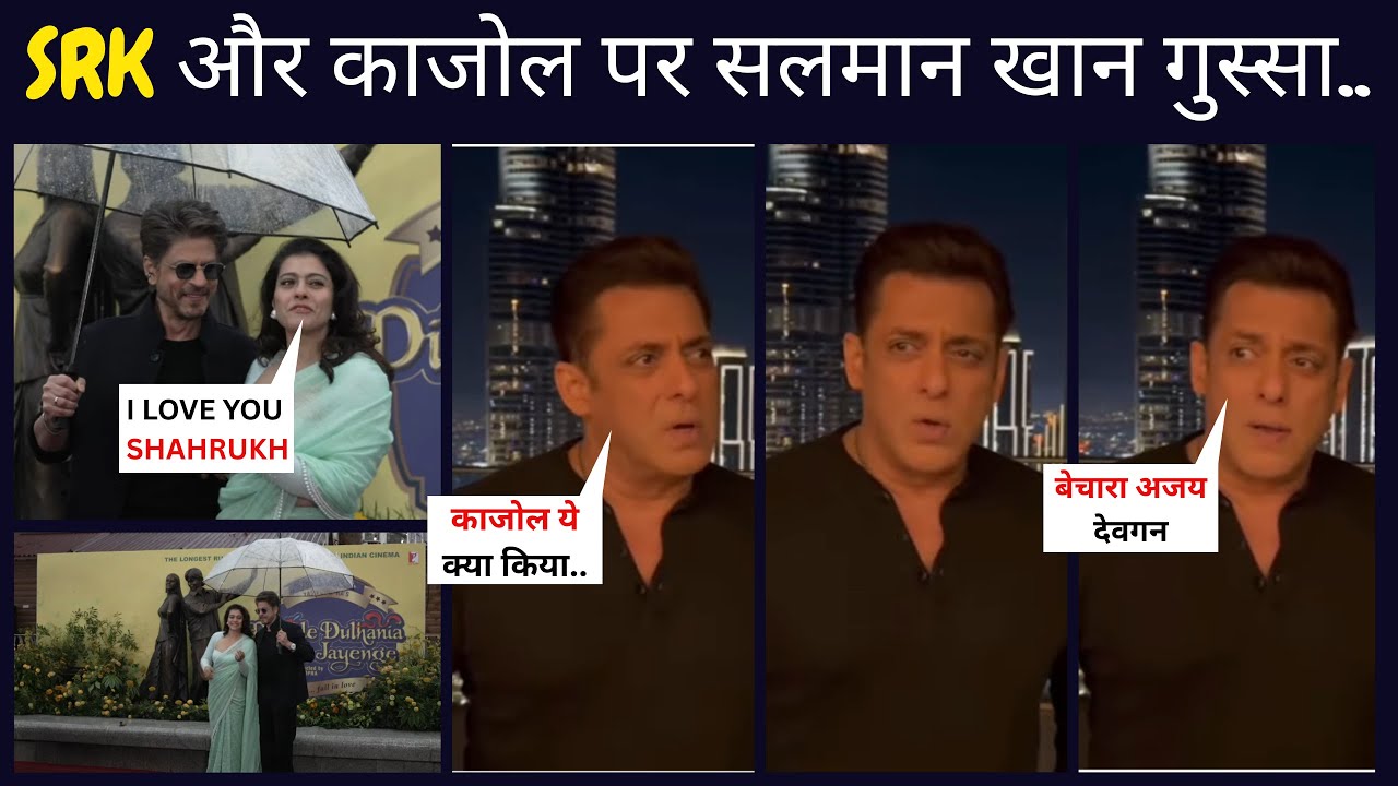 Salman Khan’s Big Reaction on SRK–Kajol’s DDLJ Statue Unveiling in London! | Bollywood Update