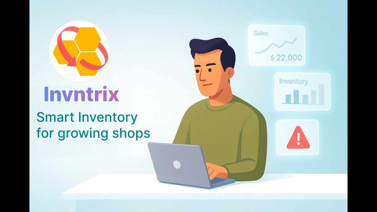 Simplify Your Shop&rsquo;s Stock with Invntrix | All-in-One Cloud Inventory Solution