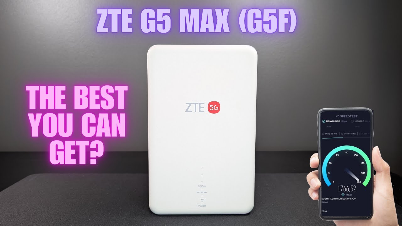 Is the ZTE G5 Max / G5F the FASTEST Outdoor Router of 2025?