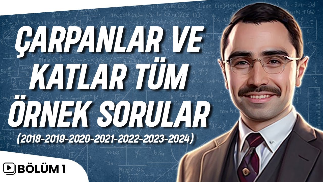 LGS Çarpanlar ve Katlar Tüm Örnek Sorular | 1. Bölüm