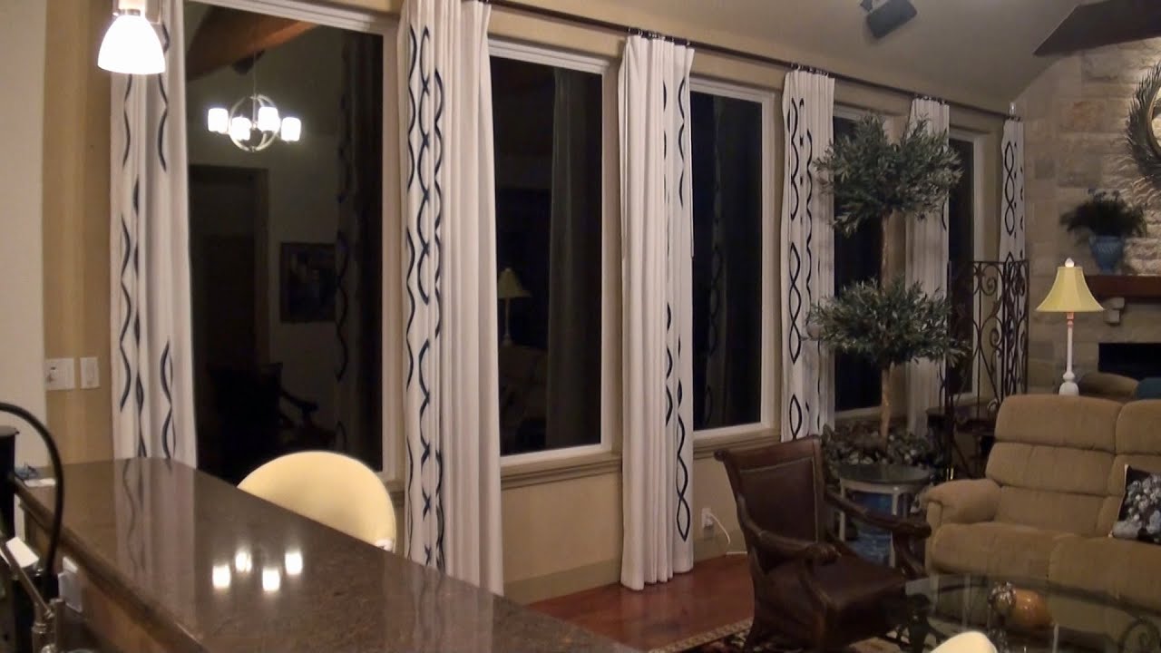 Painting Large Curtains