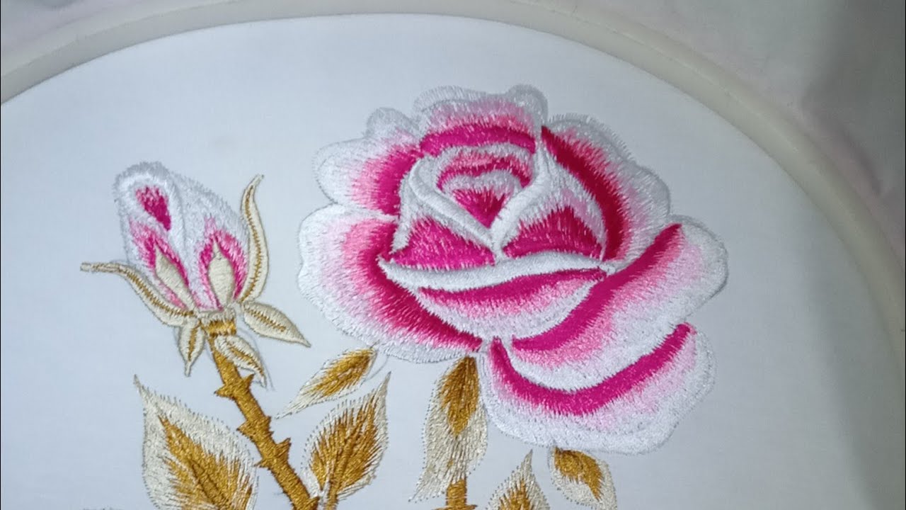 como bordar #ROSAS