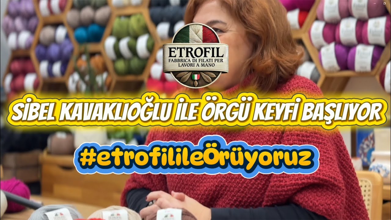 Sevgili Sibel Kavaklıoğlu&rsquo;ndan: Etrofil Istanwool ile &Ouml;r&uuml;lm&uuml;ş Pan&ccedil;o Tarifi 🧶