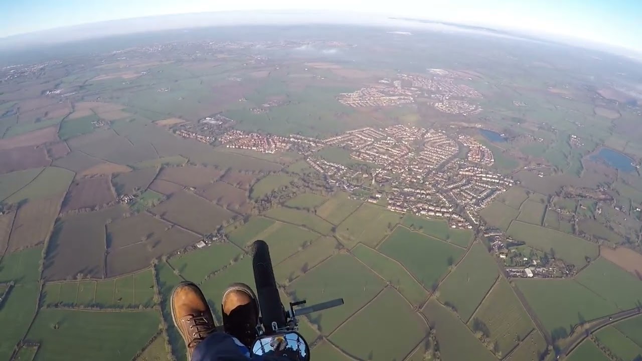 Flying my parajet maverick 185 with dudek universal 1.1 and airone pro trike