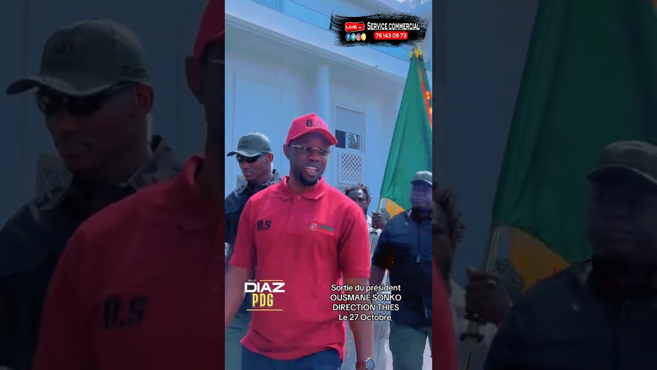 Sortie du President Ousmane Sonko❤️ #shorts #viralvideo Abonnez-vous